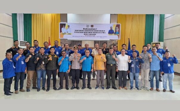 Sumardi Kembali Pimpin PWI Agara