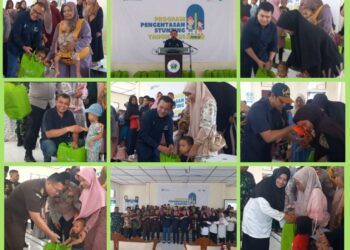 PTPN IV Regional 6 Salurkan Paket PMT Pada 276 Anak Stunting di Aceh Timur dan Aceh Tamiang
