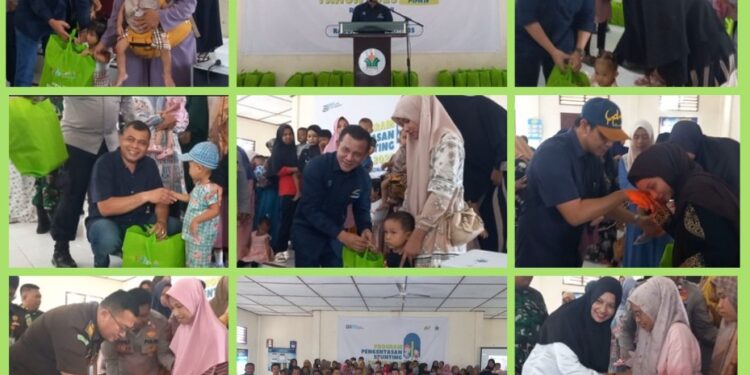 PTPN IV Regional 6 Salurkan Paket PMT Pada 276 Anak Stunting di Aceh Timur dan Aceh Tamiang 