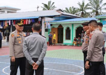 Kapolres Aceh Tamiang Muliadi Tinjau Keamanan Lapas Kelas II B Kuala Simpang