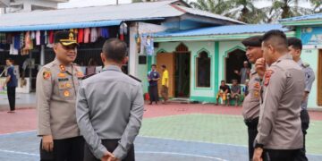 Kapolres Aceh Tamiang Muliadi Tinjau Keamanan Lapas Kelas II B Kuala Simpang
