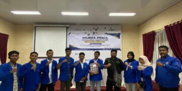 Asraf Terpilih Secara Aklamasi Mubes PEMA Universitas Gajah Putih Takengon