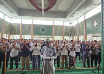 Polda Aceh Gelar Salat Gaib Untuk Personel Gugur Dalam Tugas Di Way Kanan
