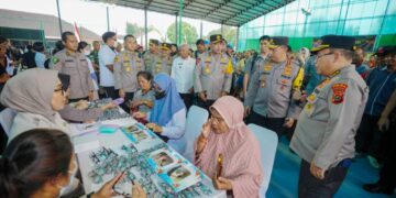 Kunjungi Polda Sumut, Kapolri Tinjau Renovasi Masjid Hingga Bakti Sosial