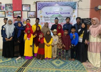 Untuk Ke 12 Kalinya, LSM LIPGA Dan PROSAT Bersama Anak Yatim