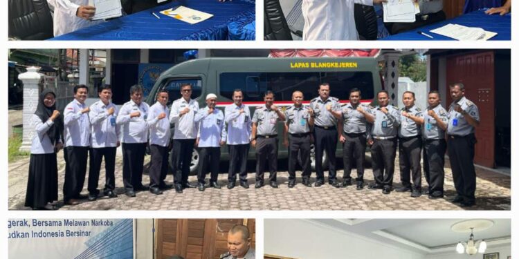 Lapas Blangkejeren Dan BNNK Gayo Lues Perkuat Kerja Sama Ciptakan Lingkungan Bebas Narkoba