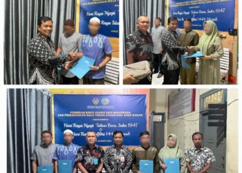 Lapas Blangkejeren Beri Remisi Idul Fitri 2025 Kepada 128 Narapidana