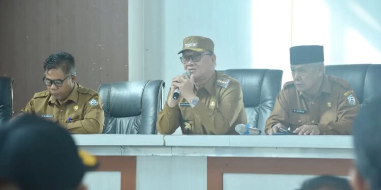 Pasca Dilantik, Bupati Dan Wakil Bupati Bener Meriah Gelar Rapim Perdana