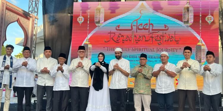 Bupati Bener Meriah Tagore Abubakar Hadiri Pembukaan Aceh Ramadhan Festival 2025