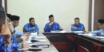 Wakil Bupati Armia Pimpin Rapat Pembentukan Koperasi Desa Merah Putih