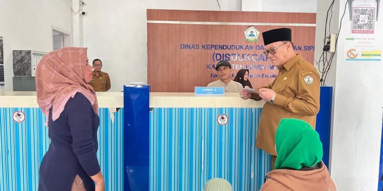 Pastikan Pelayanan Pemerintah berjalan Baik, Bupati Bener Meriah Sidak Sejumlah Instansi