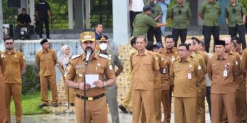 Pidato Perdana Bupati Al-Farlaky : Fokus Kedisiplinan ASN Dan Pencairan THR