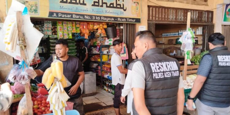 Satgas Pangan Polres Aceh Timur Pastikan Bapokting Cukup di Bulan Ramadhan
