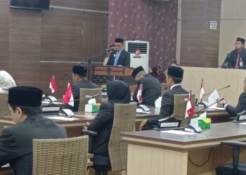 DPRK Subulussalam Gelar Rapat Paripurna, Serahkan Nota Keuangan Dan Rancangan Qanun Anggaran Tahun 2025