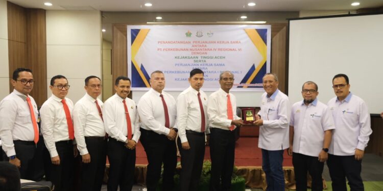 PTPN 1 Dan PTPN IV Kerjasama Pengamanan Aset Negara Dengan Kejaksaan Tinggi Aceh