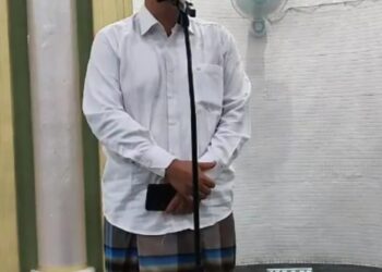 Shalat Taraweh Di Masjid Ruhama, Kapolres Aceh Tengah Sampaikan Himbauan Kamtibmas