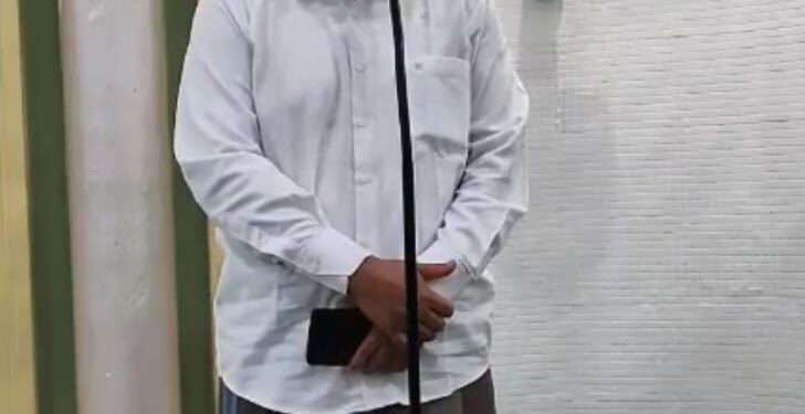 Shalat Taraweh Di Masjid Ruhama, Kapolres Aceh Tengah Sampaikan Himbauan Kamtibmas