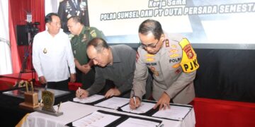 Groundbreaking Pembangunan Perumahan Bersubsidi, Kapolda Sumsel : Negara Bantu Masyarakat