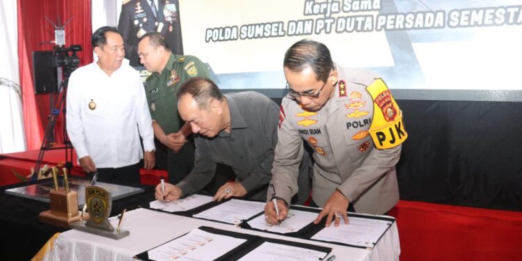 Groundbreaking Pembangunan Perumahan Bersubsidi, Kapolda Sumsel : Negara Bantu Masyarakat