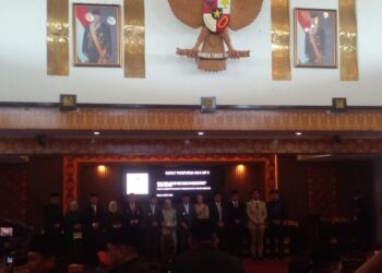 Serah Terima Jabatan Walikota Dan Wakil Walikota Palembang Tahun 2025-2030