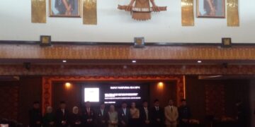 Serah Terima Jabatan Walikota Dan Wakil Walikota Palembang Tahun 2025-2030