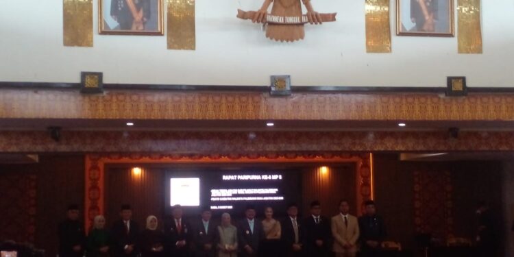 Serah Terima Jabatan Walikota Dan Wakil Walikota Palembang Tahun 2025-2030