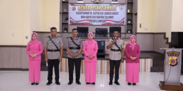Kapolres Langsa Lantik AKP Jufrizal, S. H., M. H, Jabat Kasat Samapta