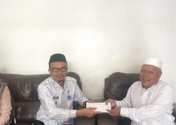 Gaji Pertama Walikota Subulussalam Serahkan Ke Pesantren Darul Muta’allimin Tanah Merah