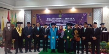 Pengukuhan Guru Besar Prof.dr.Ir.Gusmiatun. MP Dan Prof.dr.Houtman M.Pd