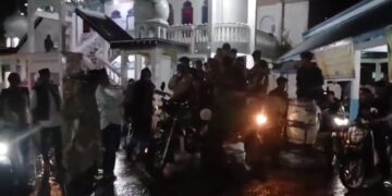 Kapolsek Kampar Berbagi Di Bulan Ramadan, Tadarus Dan Sahur Bersama Warga Desa Batu Belah