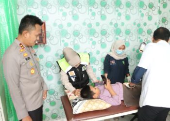 “Polres Banyuasin Rutin Gelar Khitanan Gratis: Syaratnya Hanya Bawa KTP/KK!”