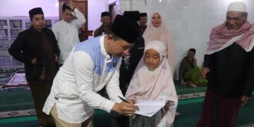 Dandim 0106/Aceh Tengah Bersama Forkopimda Laksanakan Safari Ramadhan Di Uning Penggantungan