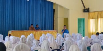 PWI Kota Langsa Ajak Siswa SMAN 1 Bijak Menggunakan Medsos
