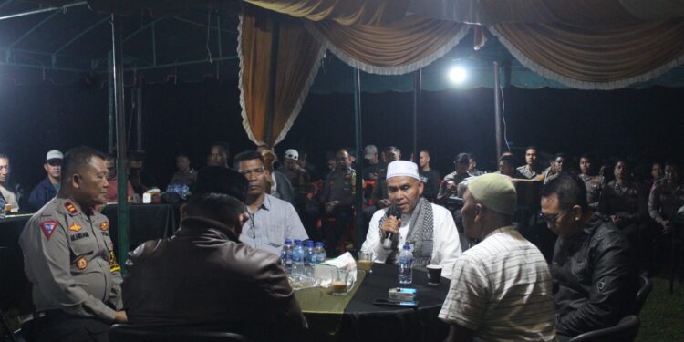 Di Aceh Jaya, Ulama Bersama Polisi Dan Anak Yatim Buka Puasa Bersama