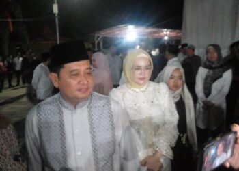 Gubernur Sumsel Dan Ketua TP PKK Berbuka Puasa Bersama Masyarakat Banyuasin