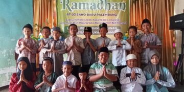 Memeriahkan Bulan Suci Ramadhan, Kelurahan Sako Gelar Perlombaan Anak Anak RT 03 RW 01