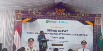 Launching Program Gerak Cepat Perbaikan Rumah Tidak Layak Huni Dan Sanitasi Tahun 2025