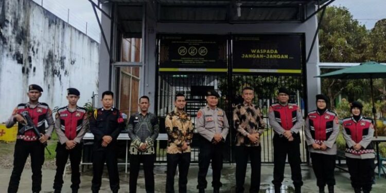 Sinergi Pengamanan, LPN Kelas IIB Langsa Jalin Kerjasama Aparat Penegak Hukum