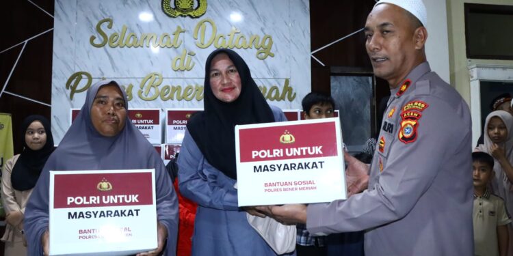 “Polri Untuk Masyarakat”, Polres Bener Meriah Berbagi Berkah Ramadhan