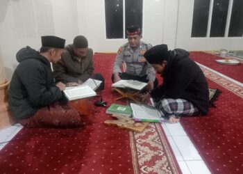 Polsek Jajaran Polres Bener Meriah Gelar Tadarus Bersama