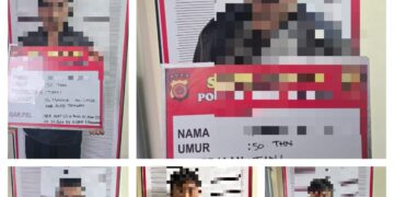 Satreskrim Polres Aceh Tengah Gagalkan Perdagangan Kulit Harimau, 5 Pelaku Diamankan