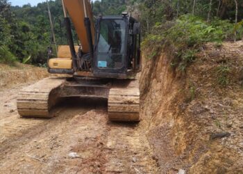 Belum Ada Izin Dari Pemerintah, Kades Dua Sepakat Diduga Buka Jalan Dalam Kawasan