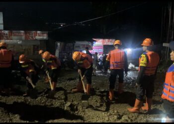 Tim Gabungan Buka Akses Jalinsum Siantar-Parapat