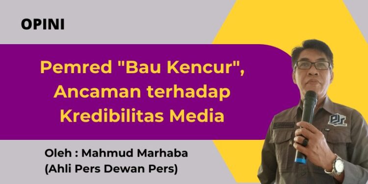 Mahmud Marhaba: Pemred “Bau Kencur” Ancaman terhadap Kredibilitas Media