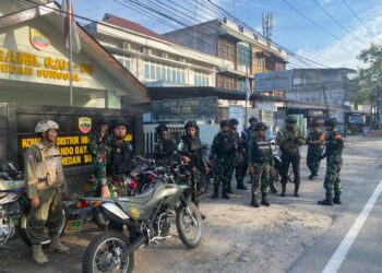 Kodam I/BB Patroli Anti Begal Di Kota Medan