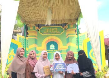 Musabaqah Hifdzil Qur’an Yayasan Maqamam Mahmuda, Sania Salsabila Juara 3 Juz Putri