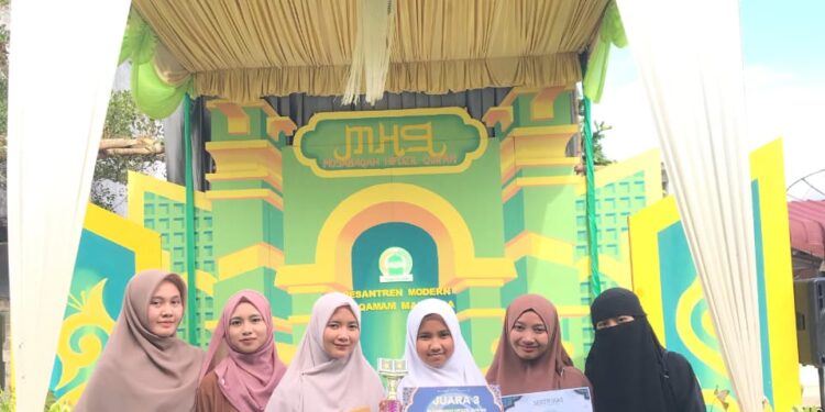 Musabaqah Hifdzil Qur’an Yayasan Maqamam Mahmuda, Sania Salsabila Juara 3 Juz Putri