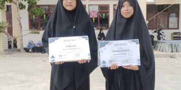 Dua Putri Terbaik Madrasatul Qur’an Al Ghuroba’ Lolos Babak Final Musabaqah Hifdzil Qur’an Maqamam Mahmuda