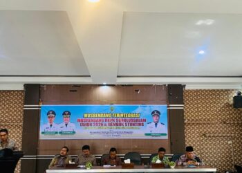 Musrembang Simpang Kiri Diwarnai Kekecewaan, Kepala Desa Walk Out Mengeluhkan Honor Belum Dibayar