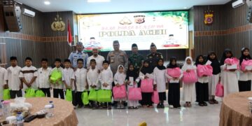 Polda Aceh Gelar Buka Puasa Bersama TNI-Polri Dan Anak Yatim